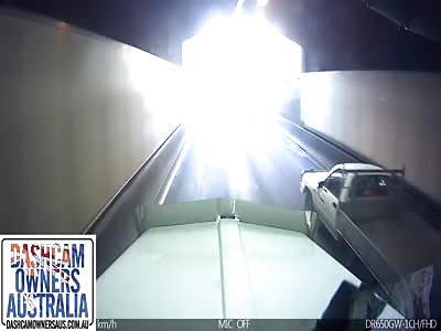  Motorbike Rider Not Paying Attention And Lands In Pickup Bed