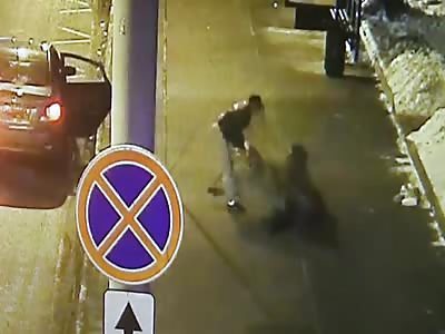 Thugs Steal Elderly Womans Bags In Violent Mugging