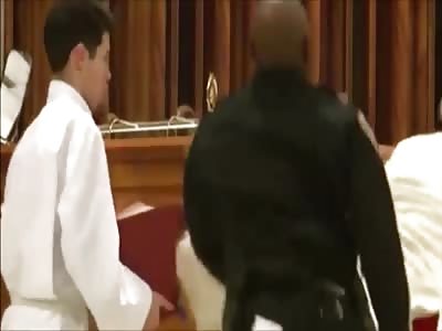 Bishop Manuel Aurelio Cruz Punched During Mass 