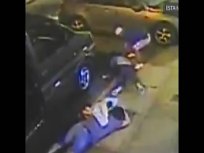 Armed Gang Targets Family In Horrifying Street Mugging