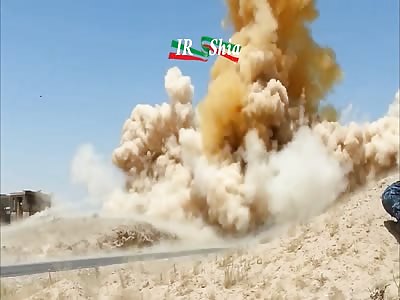 Iraqi Soldier With Sniper Removing ISIS IEDs