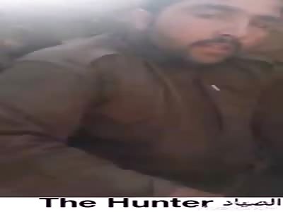 choking video show recent dead man celf burned in his grave