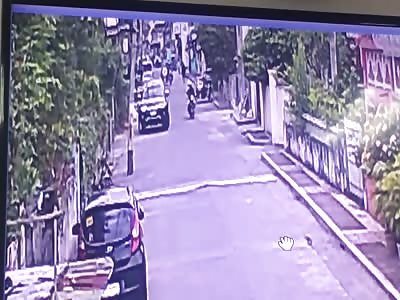 Cctv rent sangla suspect killed by riding in tandem