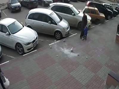 Teens Drop Concrete Blocks 15 Storeys In Near Miss