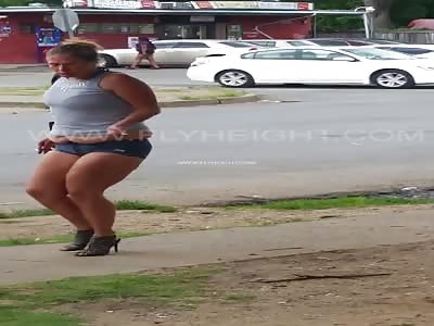 Them Shorts Cutting Her Circulation Off: She Thinks She The Sh*t With This Outfit