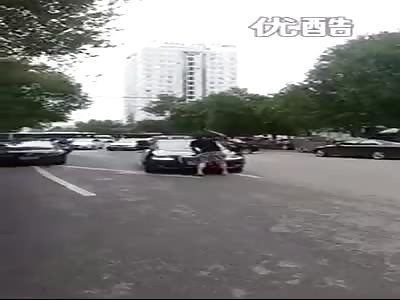 Drunk man gets street justice