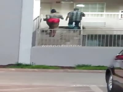 Dude Caught A Muscle Bound 