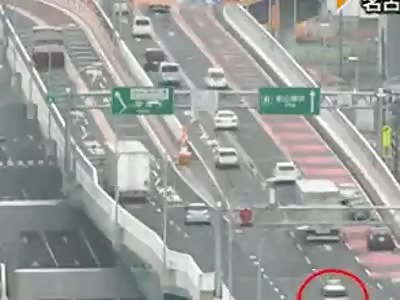 Straight into the wall!