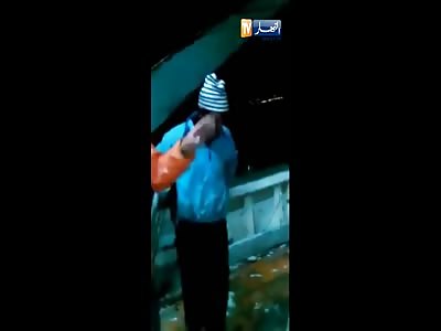 The bodies of migrant in the nets of fishermen in Algeria