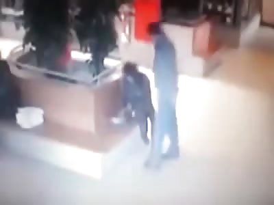 Man Brutally Beats His Wife In The Street 