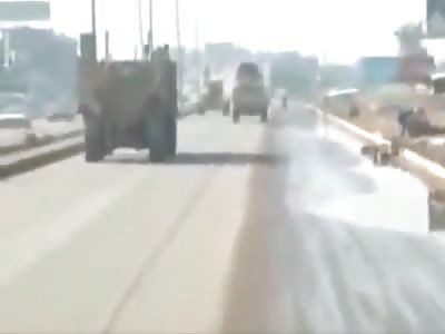 ISIS suicide bomber blows himself up