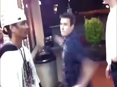 TALK SHIT, GET HIT. TWICE.