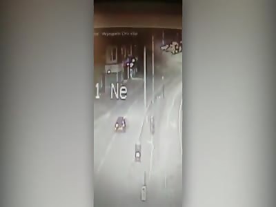 Dramatic CCTV footage 'shows moment shop and home exploded into flames in Leicester