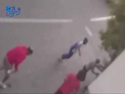 knife fight in morocco street