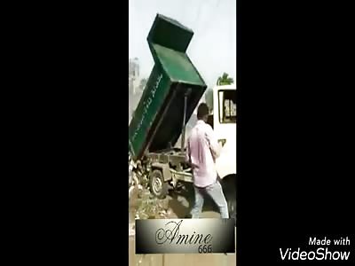 man electrocuted in very strange accident