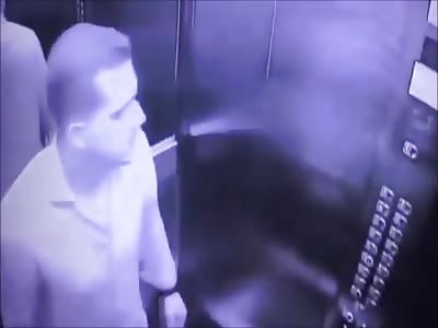 Lunatic Sends Wife Off a Building