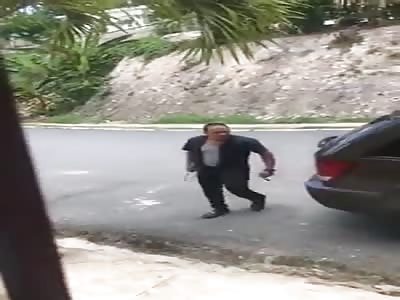 perfect shot to the head