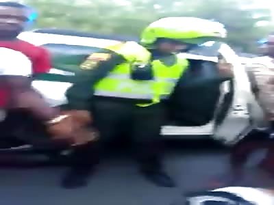 woman dies by lost bullet in Cali