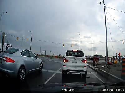 Serious Car Accident at Richmond Hill