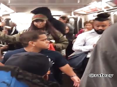 Guy filming the midgets or the midgets overreacting...