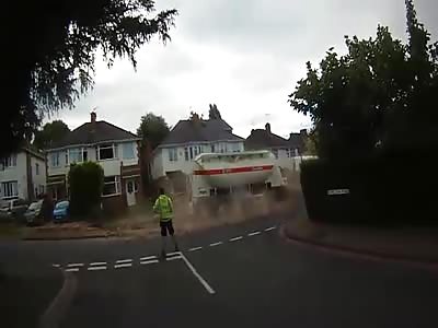 Driver Jumped Out Without Applying The Park Brake And Oops My Bad Ensu