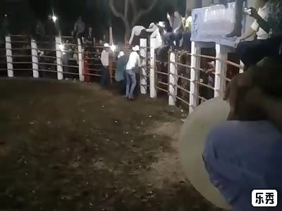 Bull Ride Gone Wrong