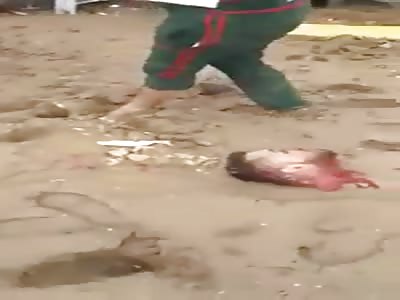 shocking head decapitated after brutal accident