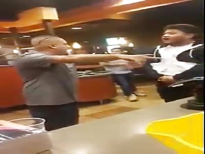 ASSHOLE GETS ONE HARD PUNCH