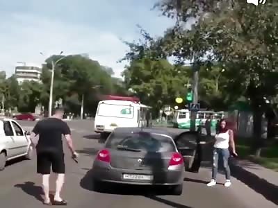 Just a normal day on Russiaâ€™s roads. ðŸ‡·ðŸ‡º