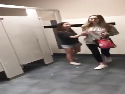 I would not fight that girl. I would never slide underneath.