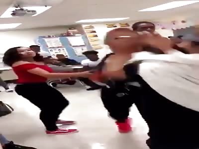 She charged up that punch