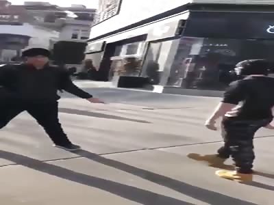 kid from school gets sucker punched