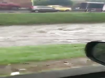 man fall in river asking for help