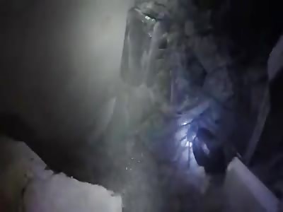 saving two brother after Syrian regime air strikes