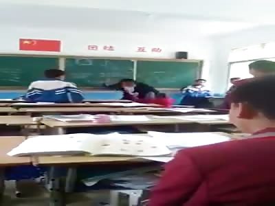 teacher savagely beat young student
