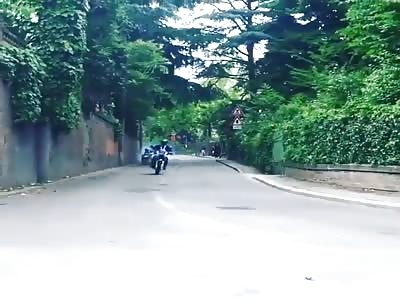 disabled man crushed in race