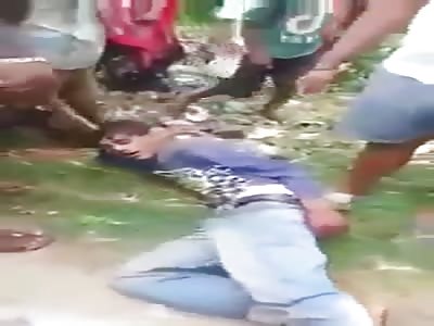 brutally beating for innocent young man