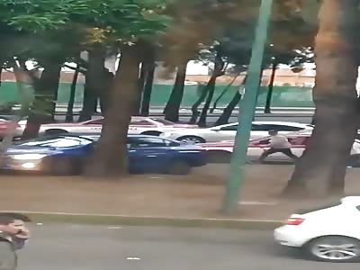 armed robbery Mexican style