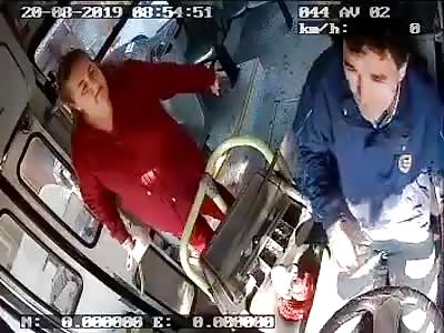 Granny Beat The Shit Out of Bus Driver