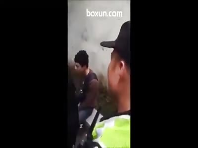 Chinese police brutality against igorian people