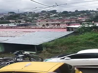 military police snt thief flying