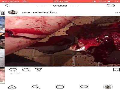 Hope you had fun cleaning that up dumbass