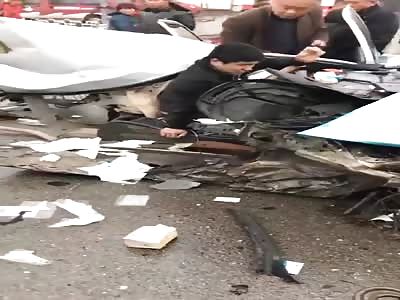 miraculously survived after brutal accident