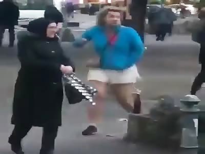 Trans Woman from Syria tries to take off woman's hijab in Berlin