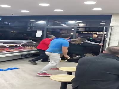 Kebab shop fight