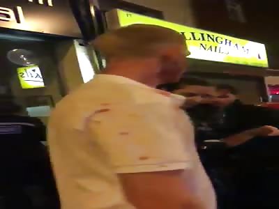 Arriving like a boss.