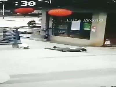 Chinese People Fall Dead in Street from Corona Virus