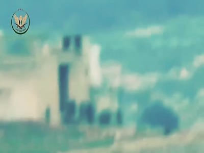 direct hit from tow Missile from Syrian resistance