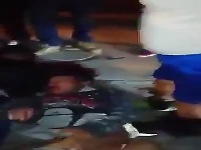 brutal bloody punishment for two thief