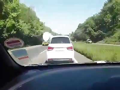 female driver of the Audi was killed in the crash. 